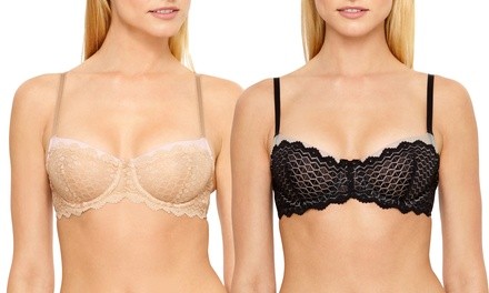 b.Tempt'd by Wacoal Underwire Balconette Bra (in Cup C to D)