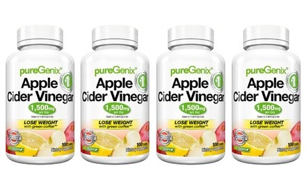PureGenix Apple Cider Vinegar (1- or 4-Pack)