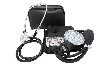 Santamedical Delux Aneroid Sphygmomanometer with Stethoscope