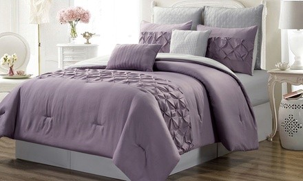 Pinch Pintucked Comforter Set (7-Piece)