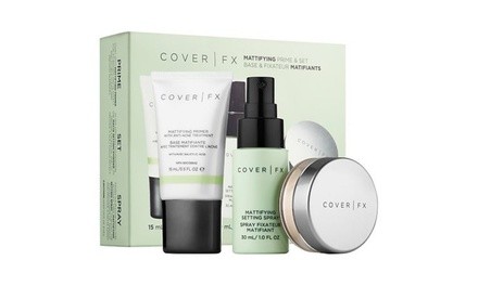 Cover FX Mattifying Prime and Set Kit (3-Piece)