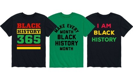 Men's Black History Month Tees (S-3XL)