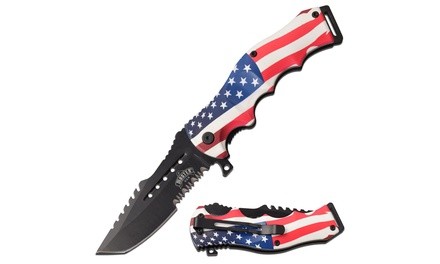 Master USA Assisted-Opening Folding Pocket Knife