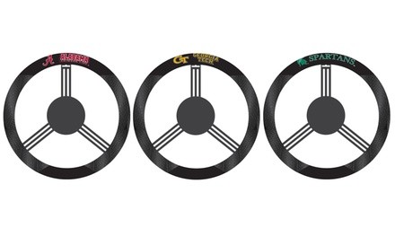 NCAA Poly-Suede Steering Wheel Cover