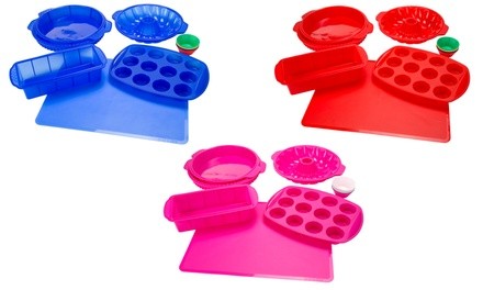 Classic Cuisine Silicone Bakeware Set (18-Piece)