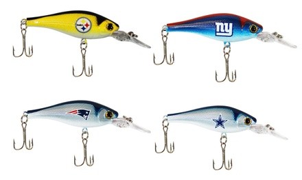 St. Louis Wholesale NFL Fishing Lures (2-Pack)