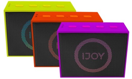 iJoy Portable Mini LED Light Wireless Bluetooth Speaker