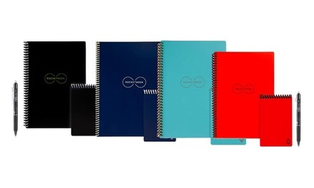 Rocketbook Everlast Smart Notebook and Mini Bundle with Pens