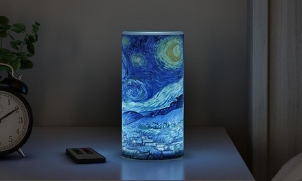 Lavish Home Starry Night LED Candle with Remote