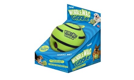 Wobble Wag Giggle Ball, Dog Toy