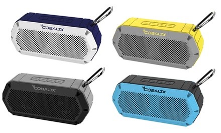 Cobaltx 10-Watt Rugged IPX7 Waterproof Floatable Bluetooth Speaker
