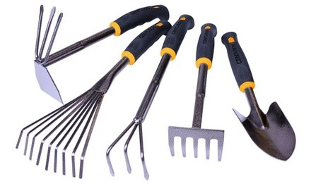 Hammerstone Garden Tool Set (5-Piece)