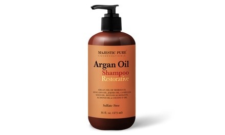 Majestic Pure Argan Oil Vitamin Enriched Sulfate Free Shampoo (16 Fl. Oz.)