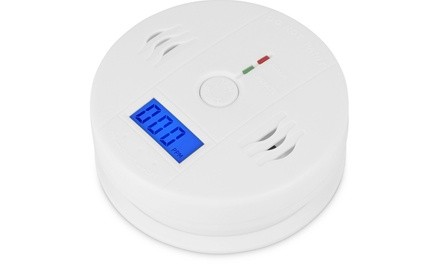 Battery-Operated Carbon Monoxide Sensor Alarm