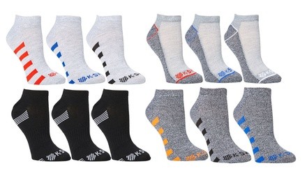 K-Swiss Men's Super Soft Athletic Ankle Socks (18 Pairs)