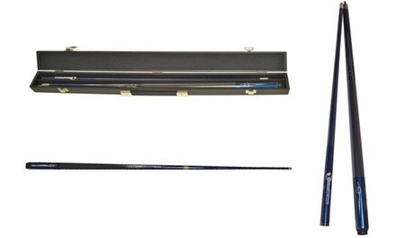 Metallic Blue Titanium Pool Cue Billiard Stick