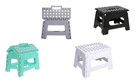 Foldable Step Stool with Carrying Handle