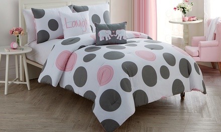 Pink Parade Comforter Set (2- or 3-Piece)