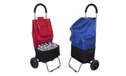 Insulated Cooling Folding Trolley Dolly Cart