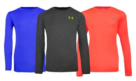 Under Armour Boys' UA Tech Long-Sleeve Shirt