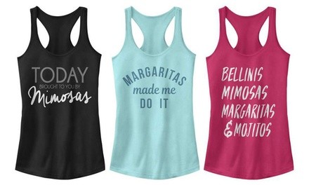 Women's Margaritas Made Me Do It Tank Tops