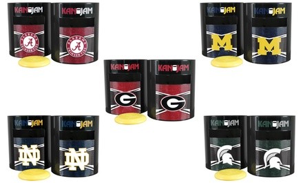 Wild Sports NCAA Kan Jam Game 3-Piece Set (Frisbee & 2 Goals Included)