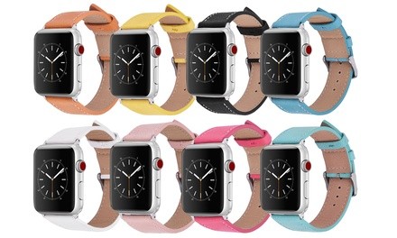 Vegan Leather Bands for Apple Watch Series 1, 2, 3, 4, 5