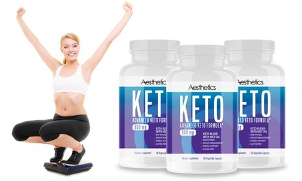 Aesthetics Keto Weight Loss Supplement (60-, 120-, or 180-Count)