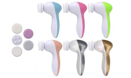 5-in-1 Electric Facial Cleansing Brush