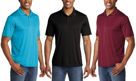 Men's Performance Polo (3-Pack; XS-4XL)