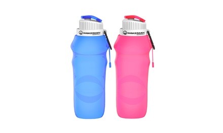 Collapsible 20-Oz. Water Bottle (2-Pack)