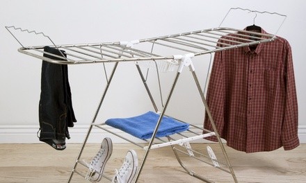 Everyday Home Durable Stainless Steel Laundry Drying Rack