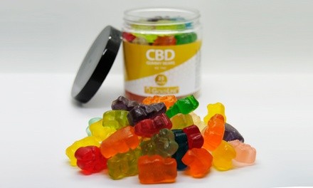 Goldline CBD Fruit Flavor Gummies (1500mg or 2500mg)