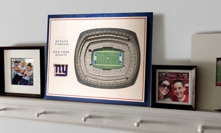 YouTheFan NFL 5-Layer StadiumViews 3D Wall Art