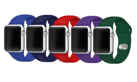 Game Time NFL 38/40mm or 42/44mm Apple Watch Debossed Silicone Band