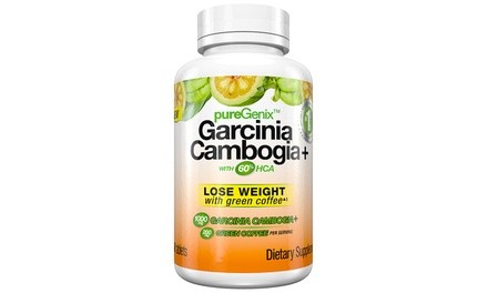 Puregenix Garcinia Cambogia with 60% HCA Weight-Loss Supplement (4- or 5-Pack)
