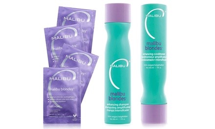 Malibu C Blondes Haircare Enhancing Collection (6-Piece)