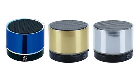 Mental Beats Pulse Mini Portable Bluetooth Speaker with LED Lights