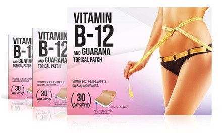 VitaPatch Vitamin B12 and Guarana Slimming Patches (1-, 2-, or 3-Pack)