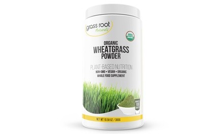 Grass Root Naturals Organic Wheatgrass Powder (100 Servings)