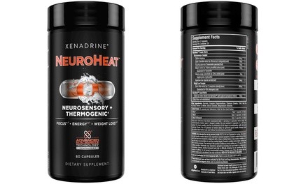 Xenadrine NeuroHeat Thermogenic and Neurosensory (1- or 2-Pack)