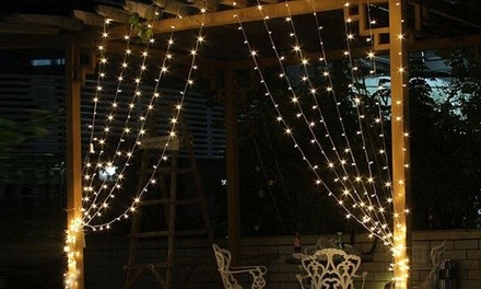 10ft. 300-LED Multi-Mode Curtain Lights