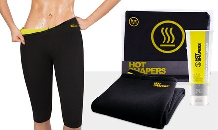 Thermal Capri Yoga Pants and Slimming Workout Gel (6 oz)