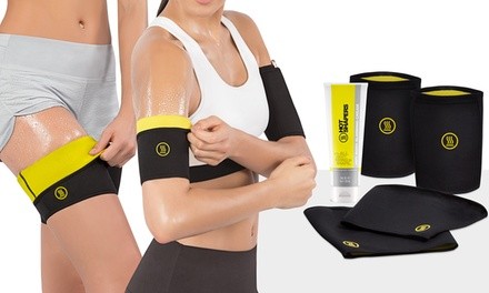 Thermal Arm and Thigh Trimmers with Slimming Cream. Plus Sizes Available.