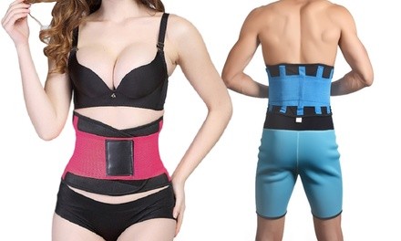 Unisex Double-Compression Shaping Belt in Regular and Extended Sizes