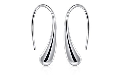 Classic Teardrop Back Dangle Earrings