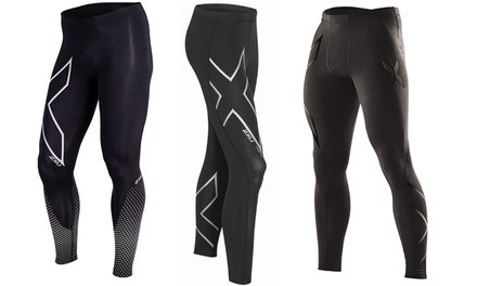 2XU Men's Active Compression Tights (S–XL)