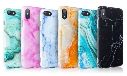 Marble Design Case for iPhone XR, XS Max, X/XS, 6/7/8 Plus, or 6/7/8