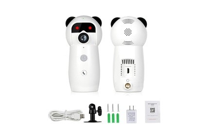 Baby Monitor Cute Panda Wireless Security System