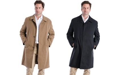 London Fog Men's Trench Rain Jacket (36-50)